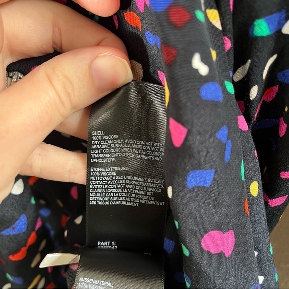 WHISTLES Multicolor Pearl Fiesta Print Dress - Picture 11 of 12